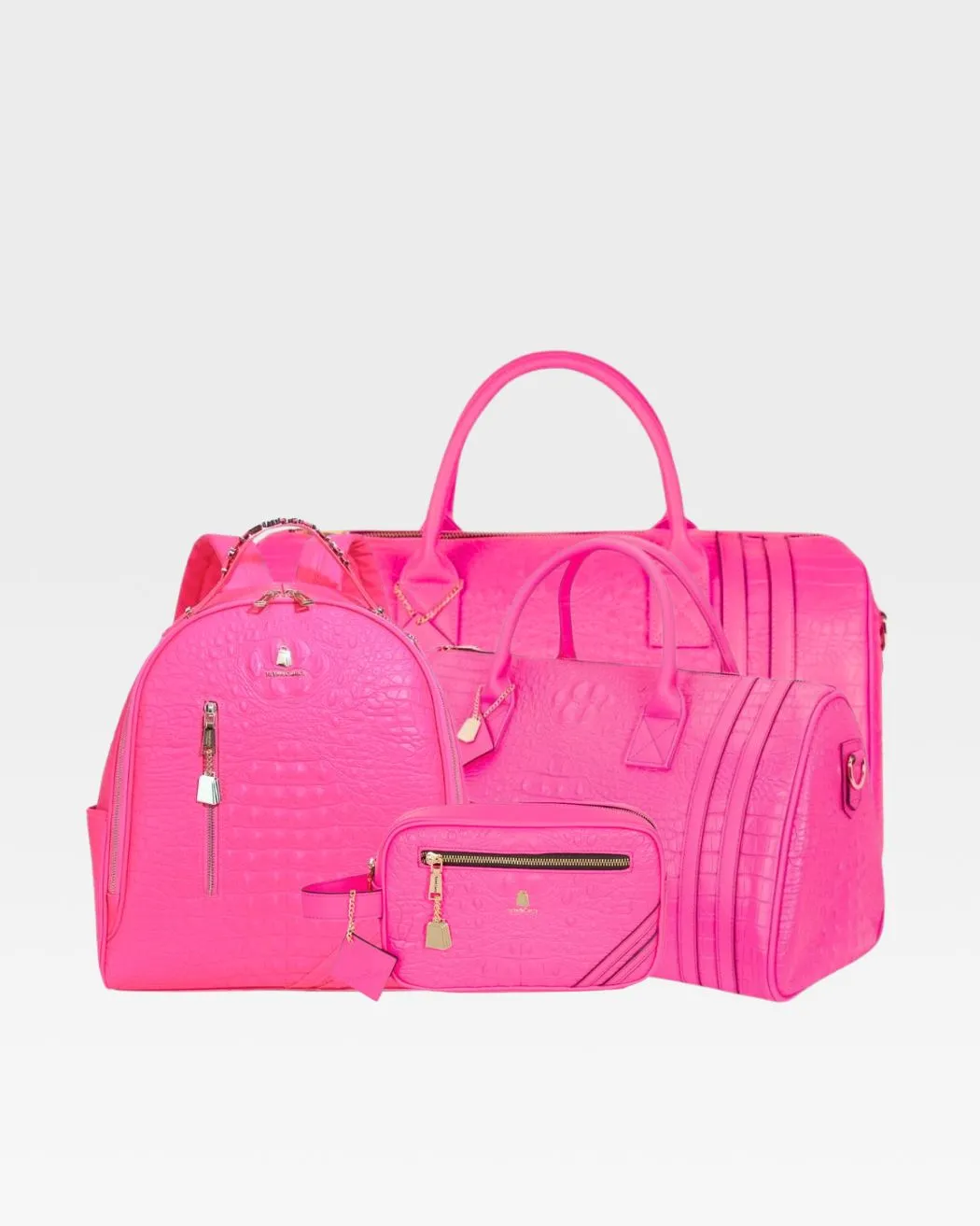 Apollo 2 BFF Travel Set in Neon Pink