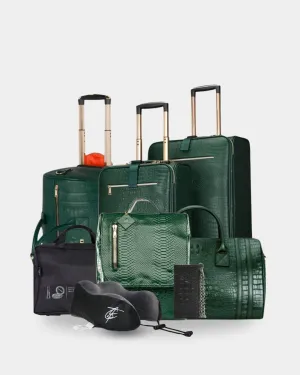 Apollo 2 Ultimate Travel Set in Emerald Green