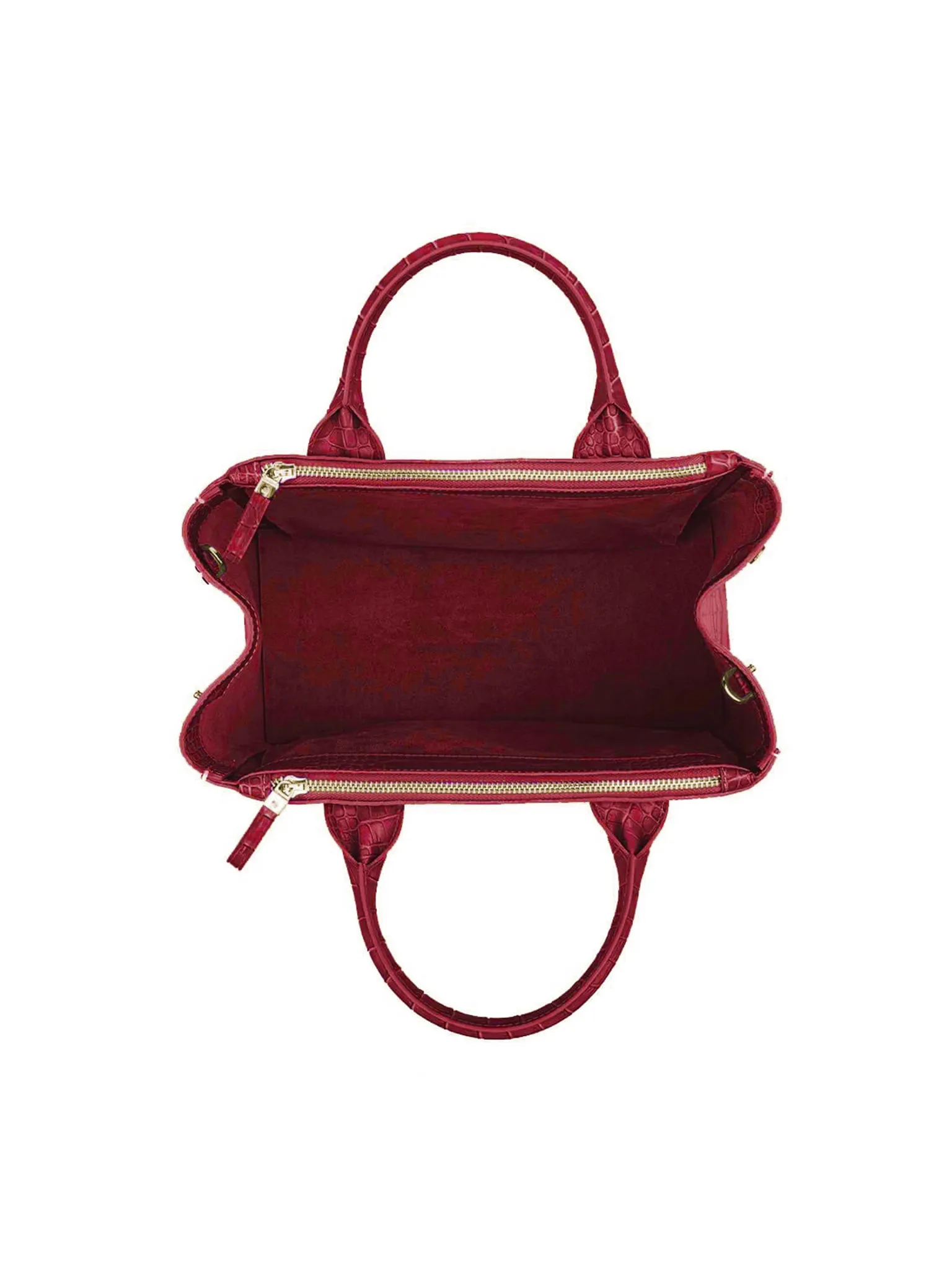 Bella Croco 12 - Dark Red
