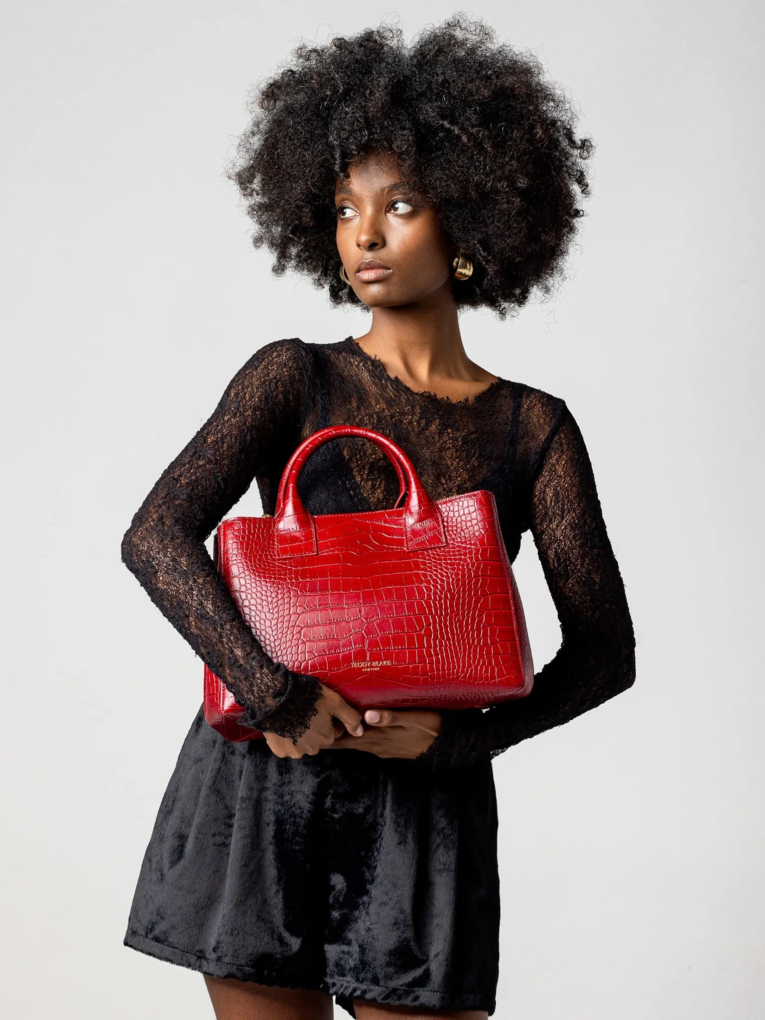 Bella Croco 12 - Dark Red