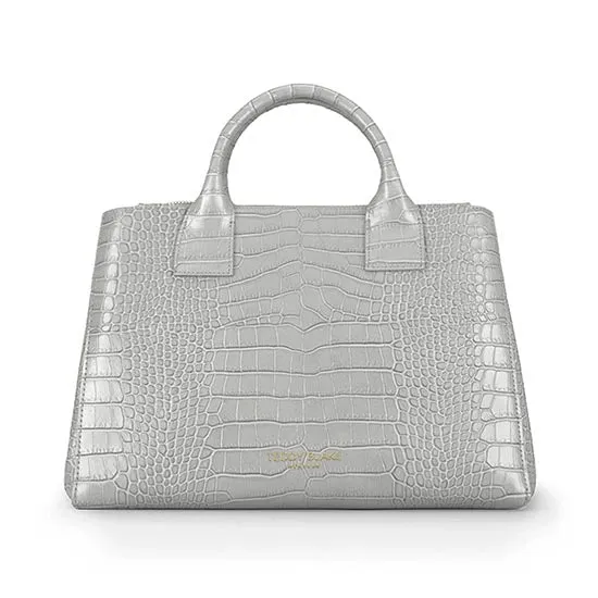 Bella Croco 15 - Light Grey