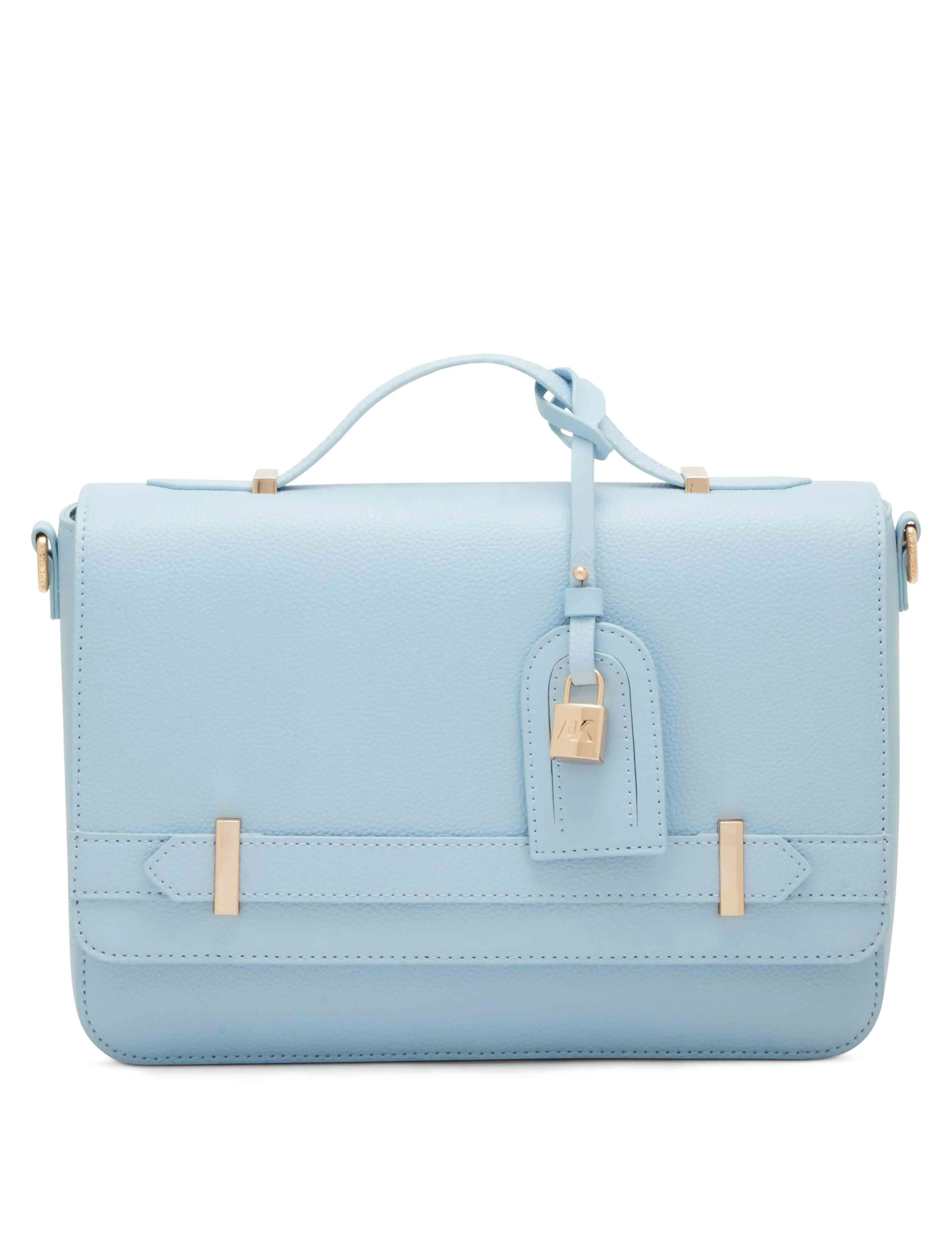 Belted Flap Crossbody With Convertible Strap
