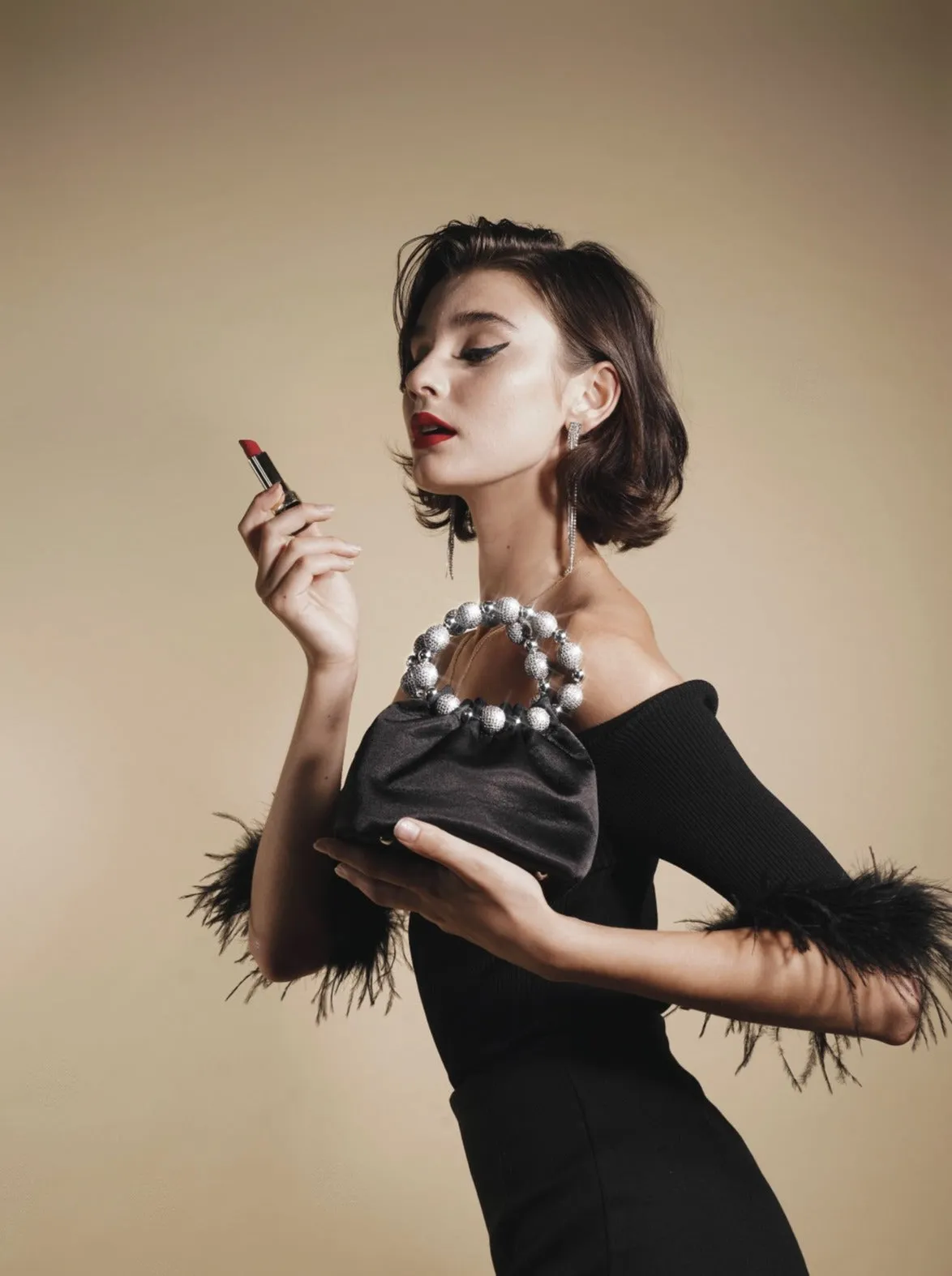 Black Diamond Handbag