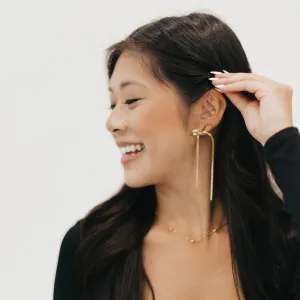 Blair Bow Earrings - WATERPROOF