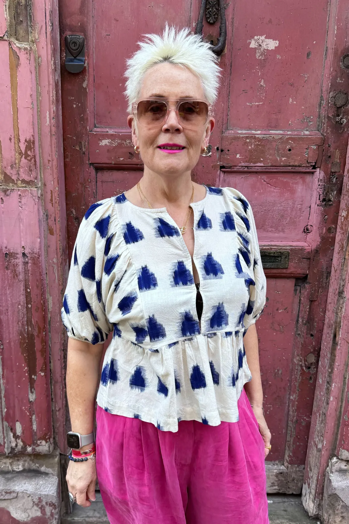 By-Bar Avelon Ikat Blouse