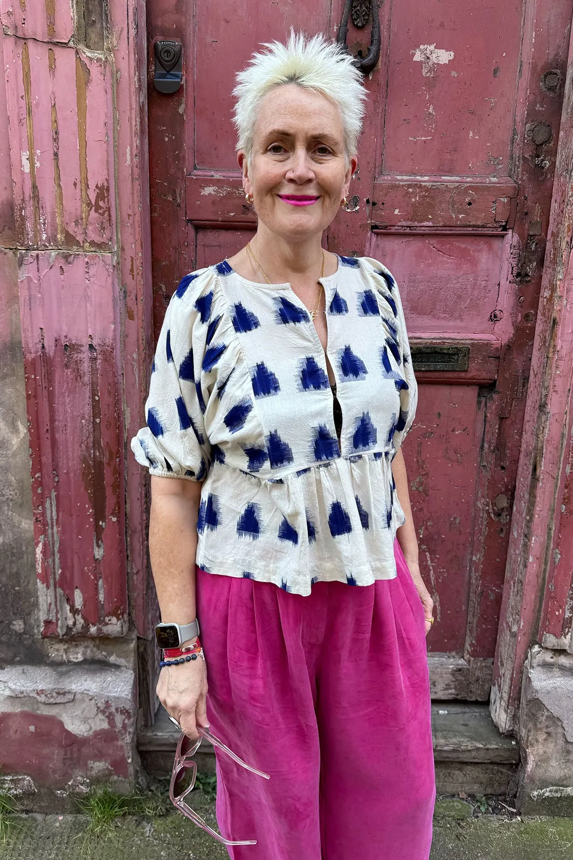 By-Bar Avelon Ikat Blouse