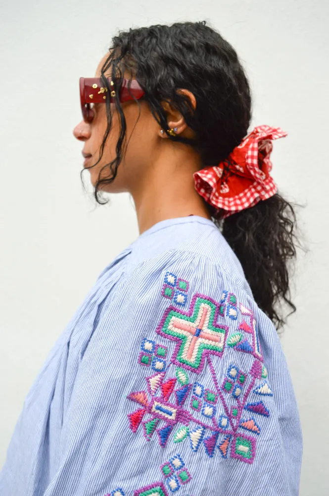 By-Bar Becky Indi Grey Blouse
