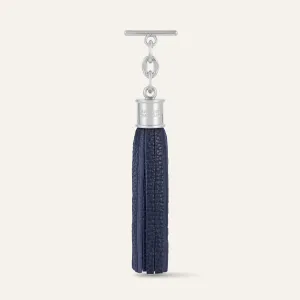 Capsule Tassel | Space with Silver hardware