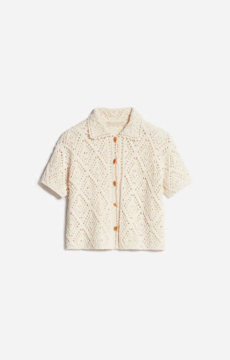 Cardigan Emarya 5evc10-v03582 Ecru