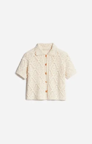 Cardigan Emarya 5evc10-v03582 Ecru