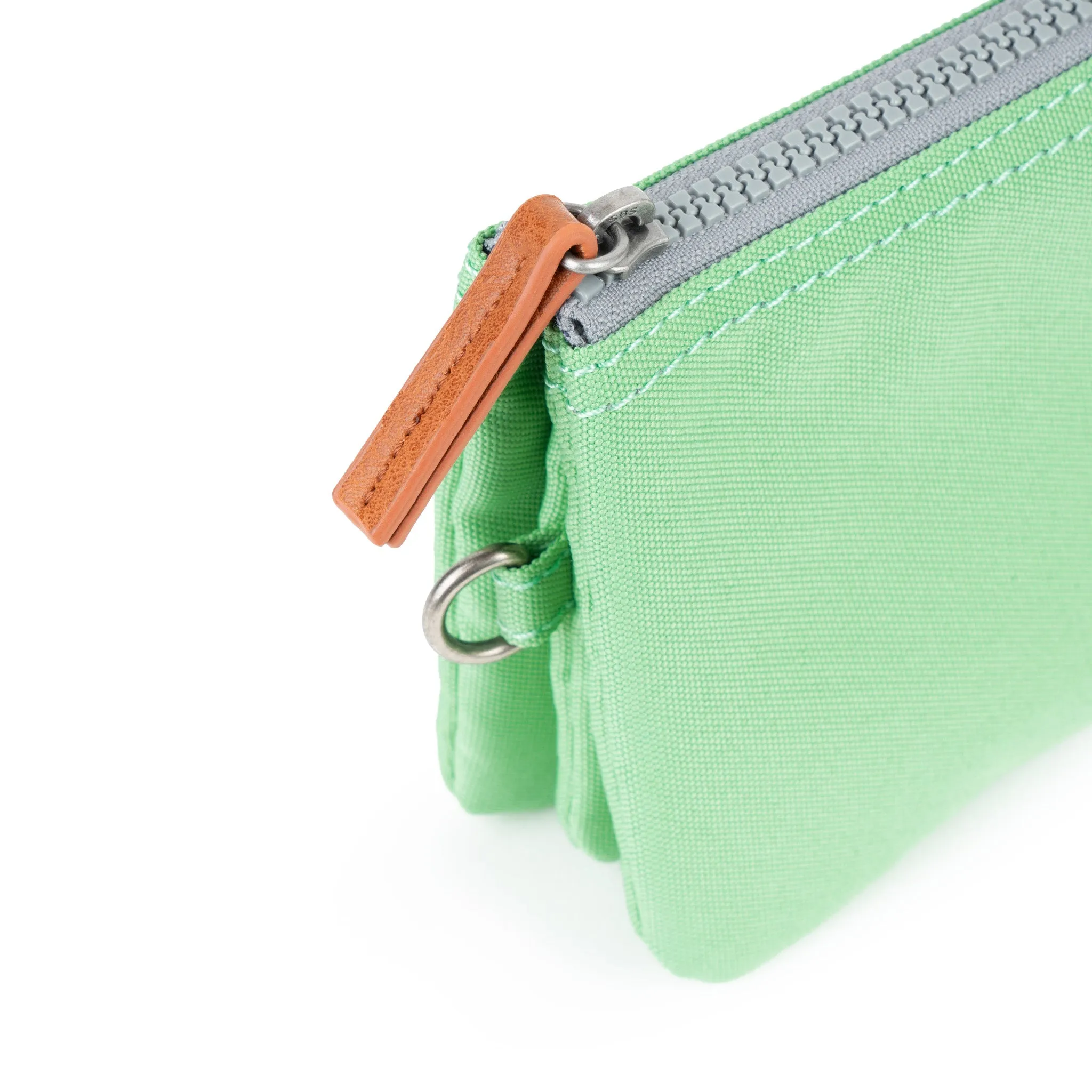 Carnaby with Wrist Strap Peppermint Recycled Canvas