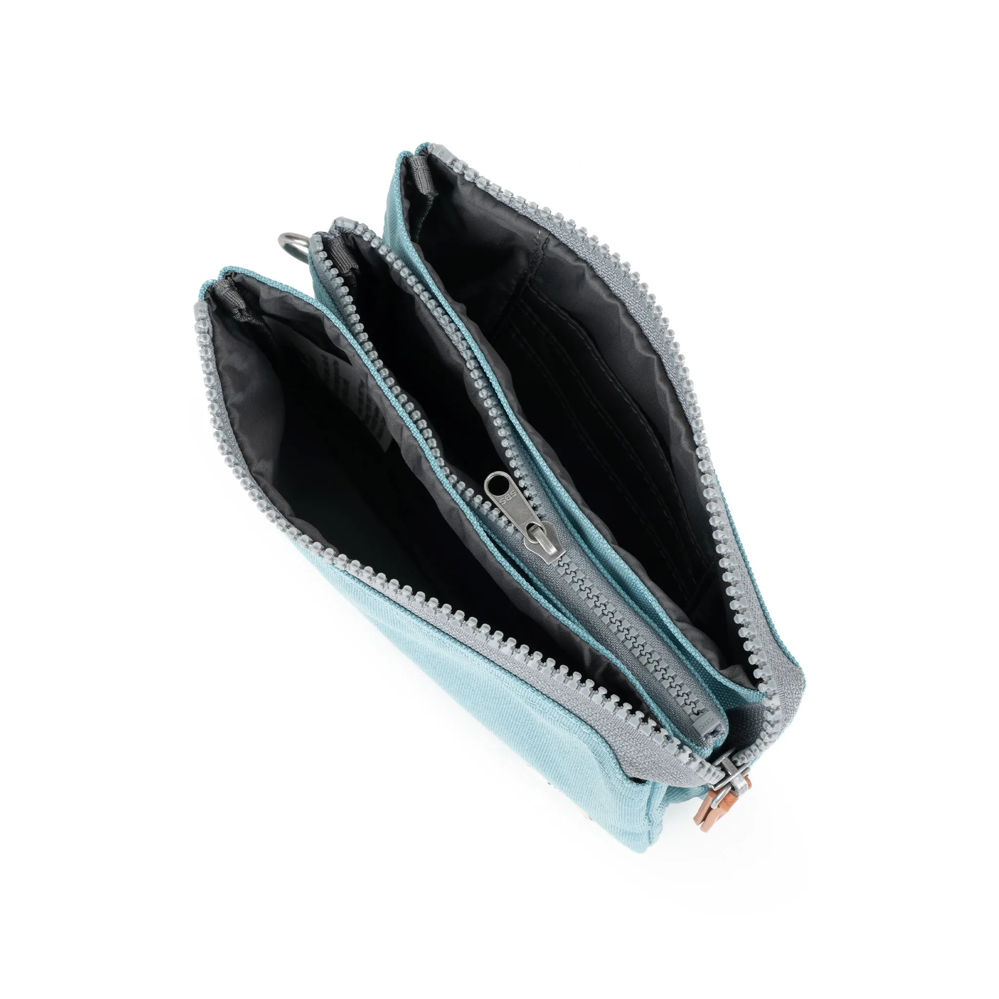Carnaby with Wrist Strap Spearmint Recycled Canvas
