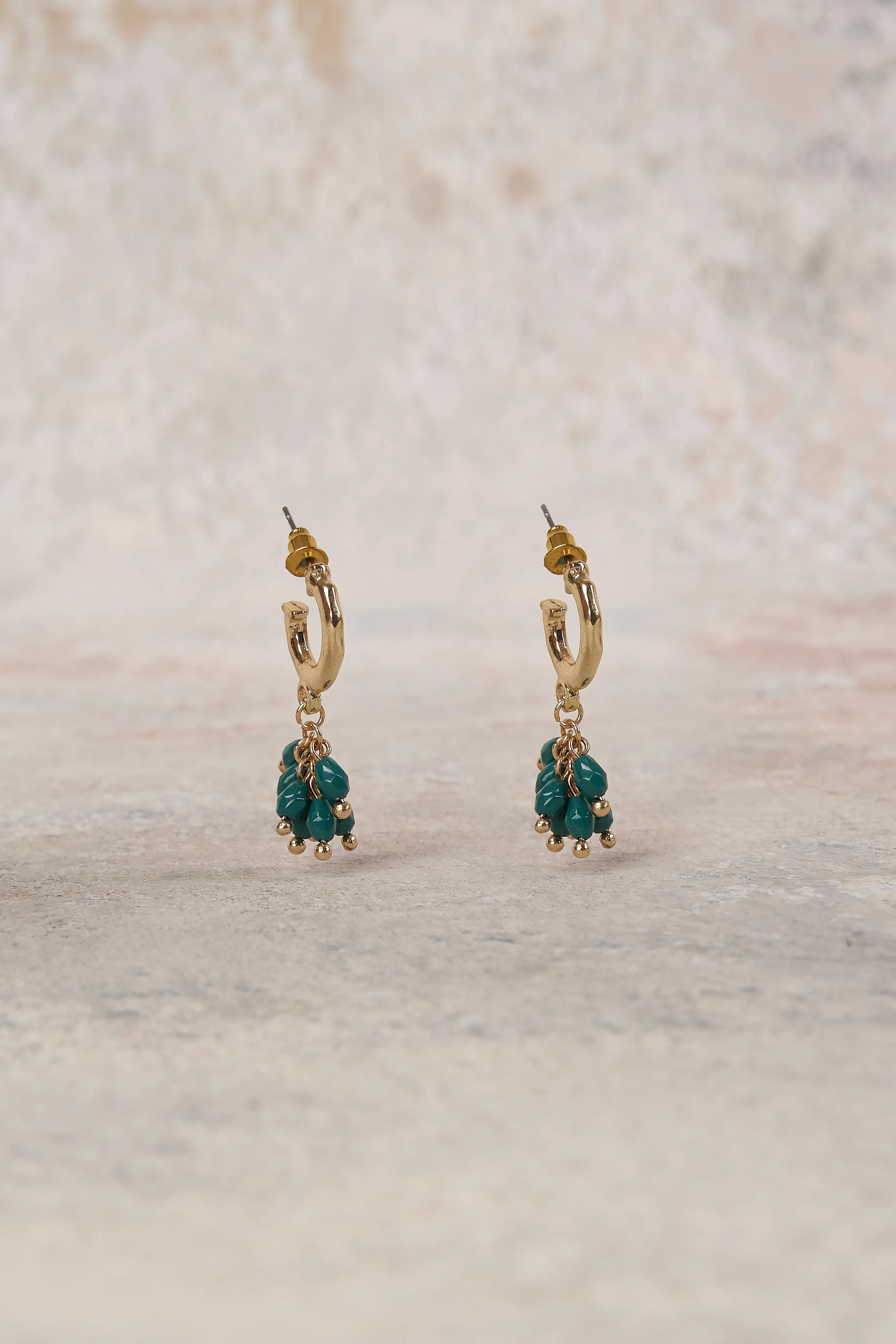 Cluster Droplet Earrings - Forest