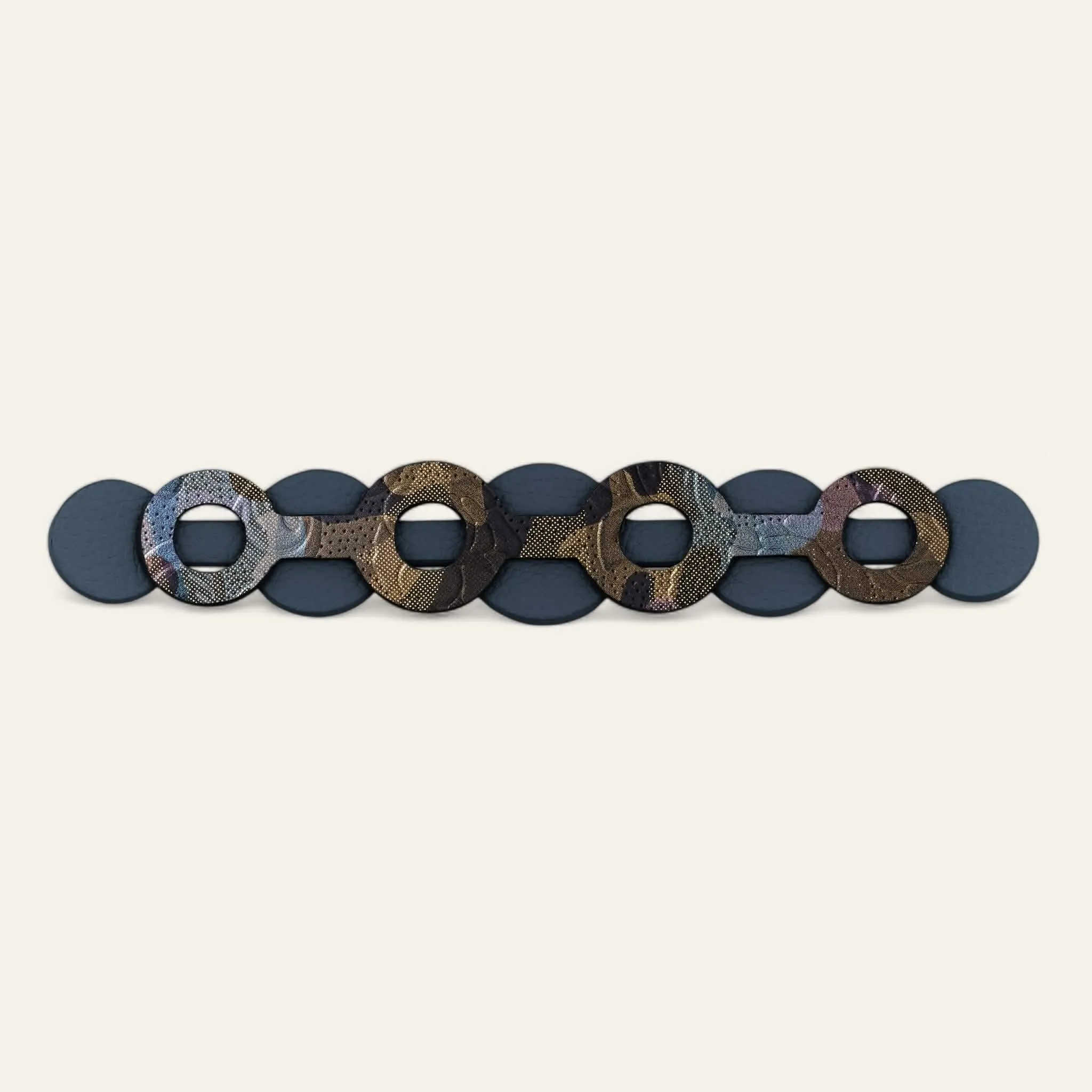 Deco Discs | Enchanted Forest Space with Silver hardware