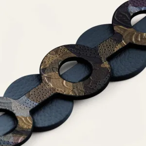 Deco Discs | Enchanted Forest Space with Silver hardware