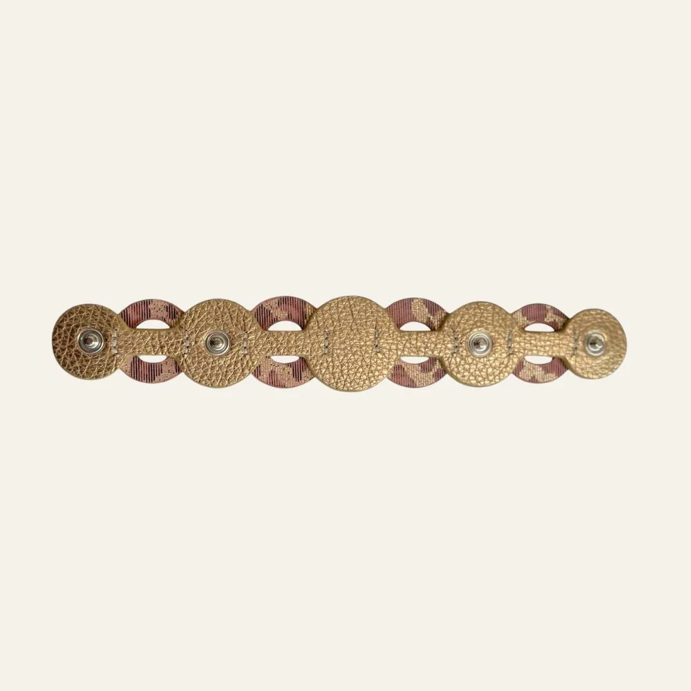Deco Discs | Zanzibar Dreams with Silver hardware