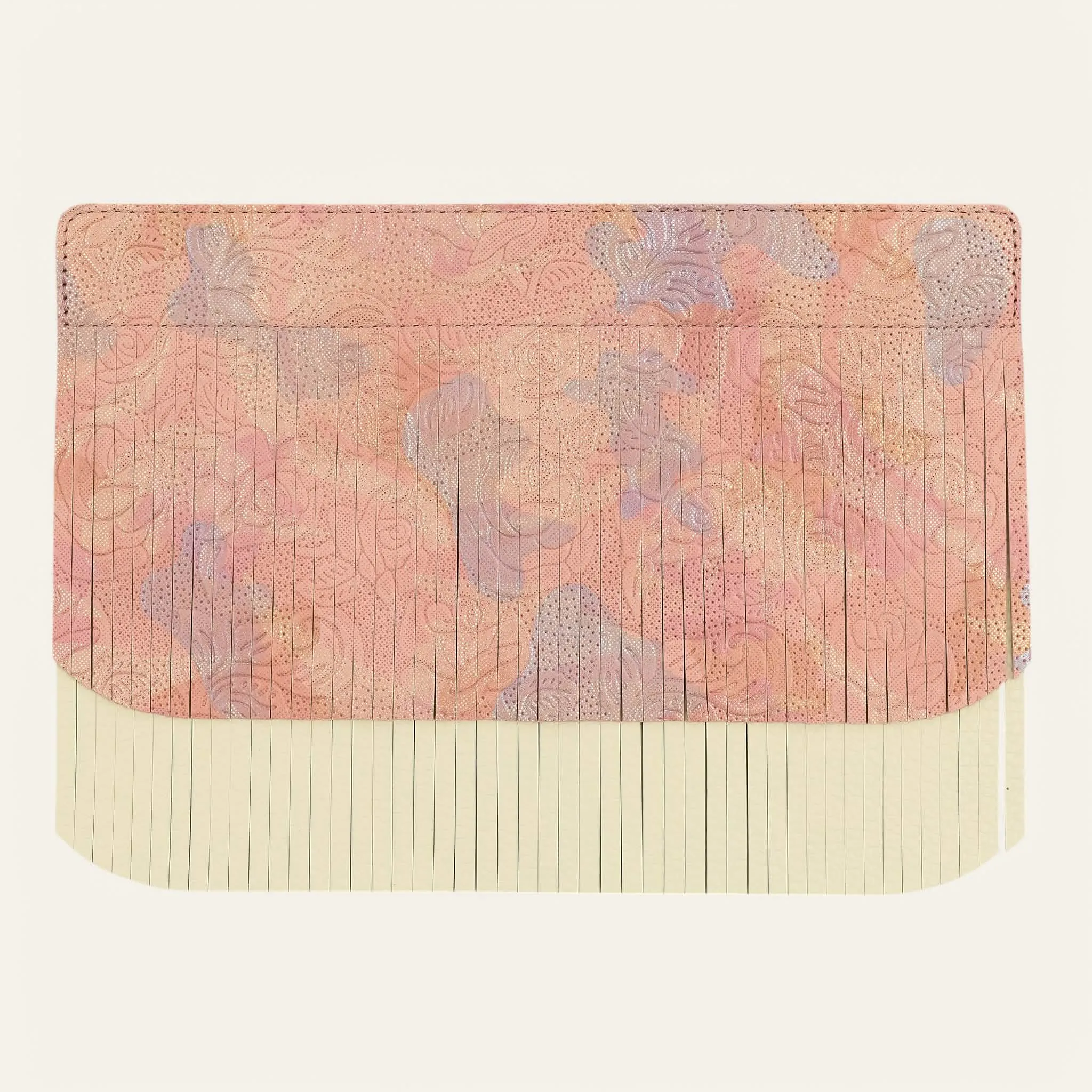 Deco Fringing | Garden Of Roses Cream with Gold hardware