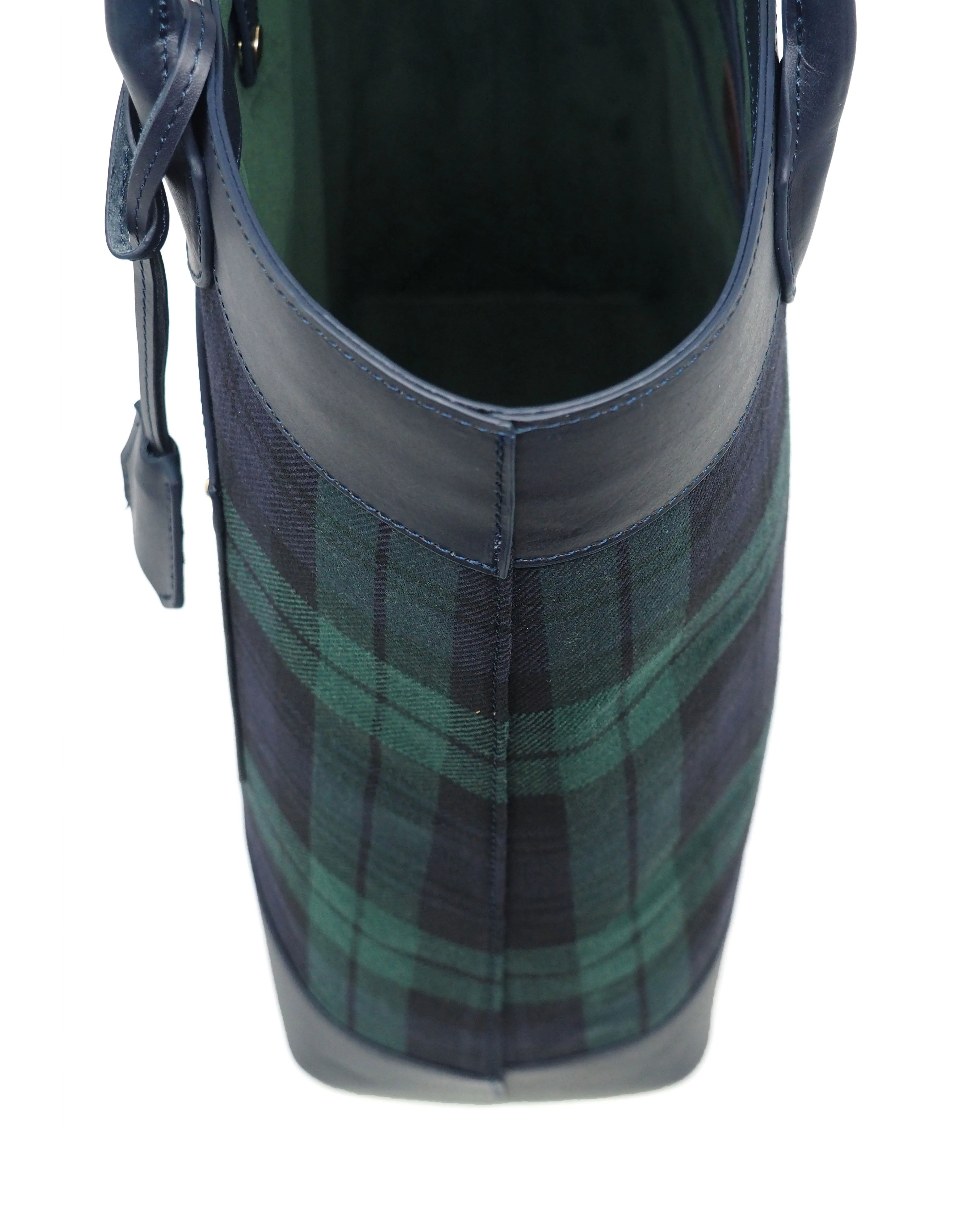 Di Classe Tartan Tote