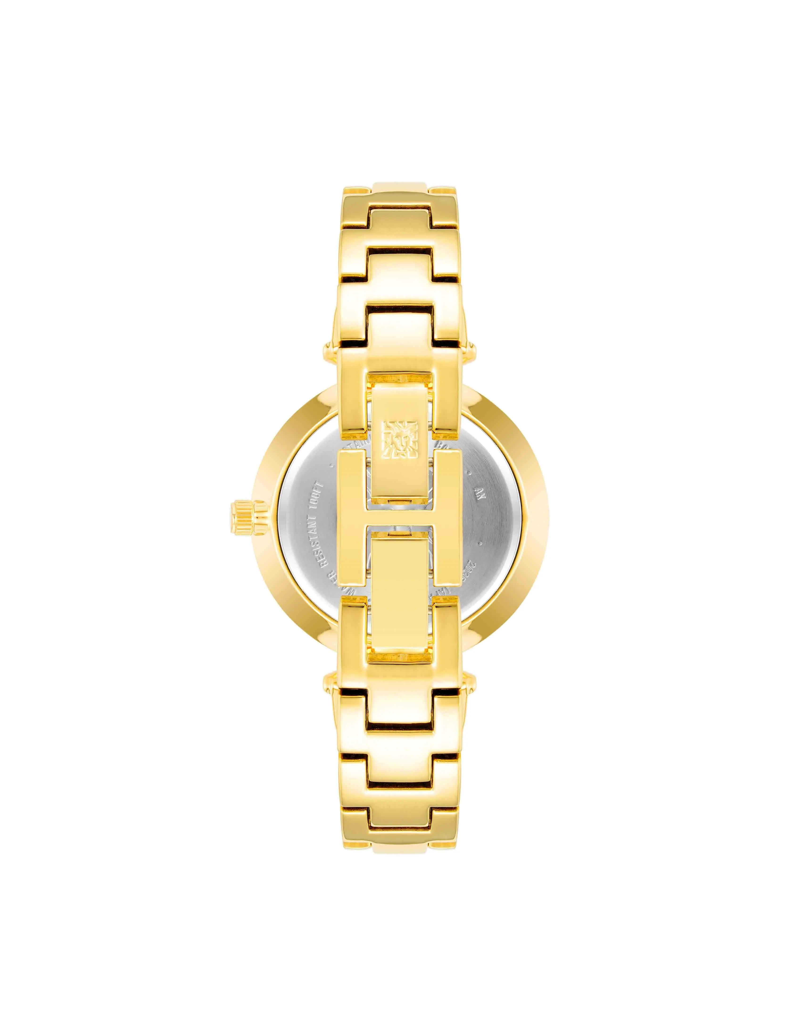 Diamond Accented Bangle Bracelet Watch