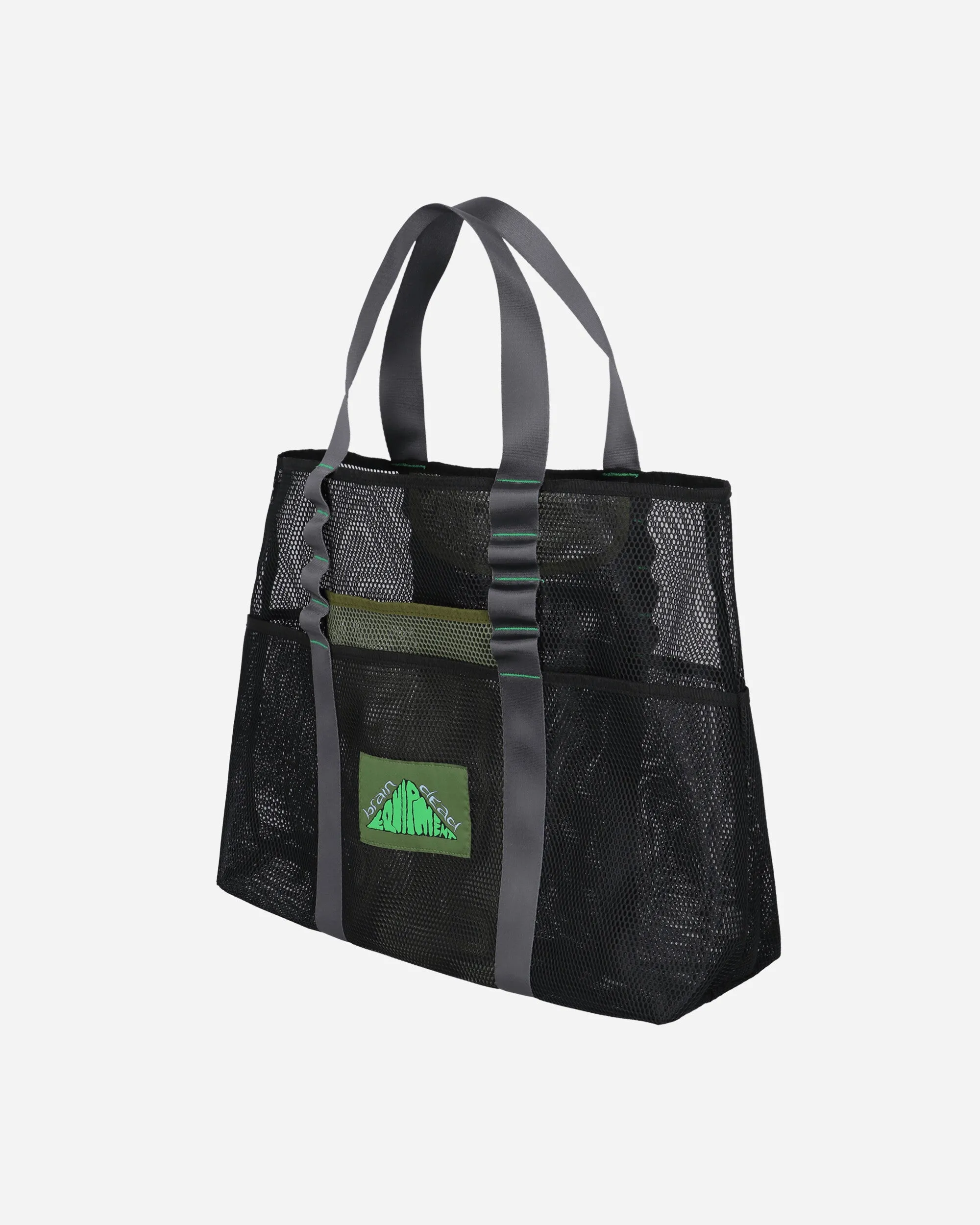Equipment Mesh Tote Bag Black