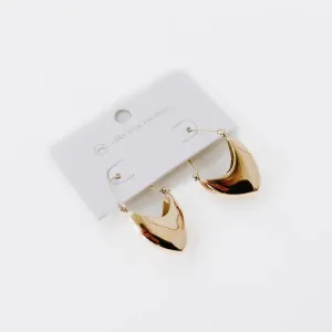 Forever Yours Heart Drop Earrings - WATERPROOF