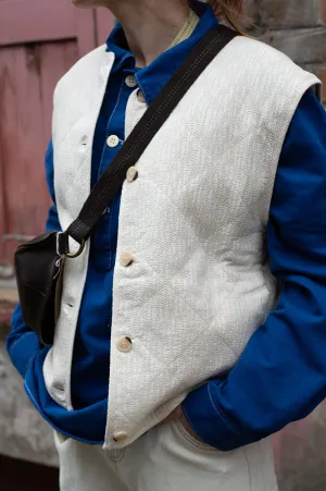 FRNCH Eglentine Cream Gilet