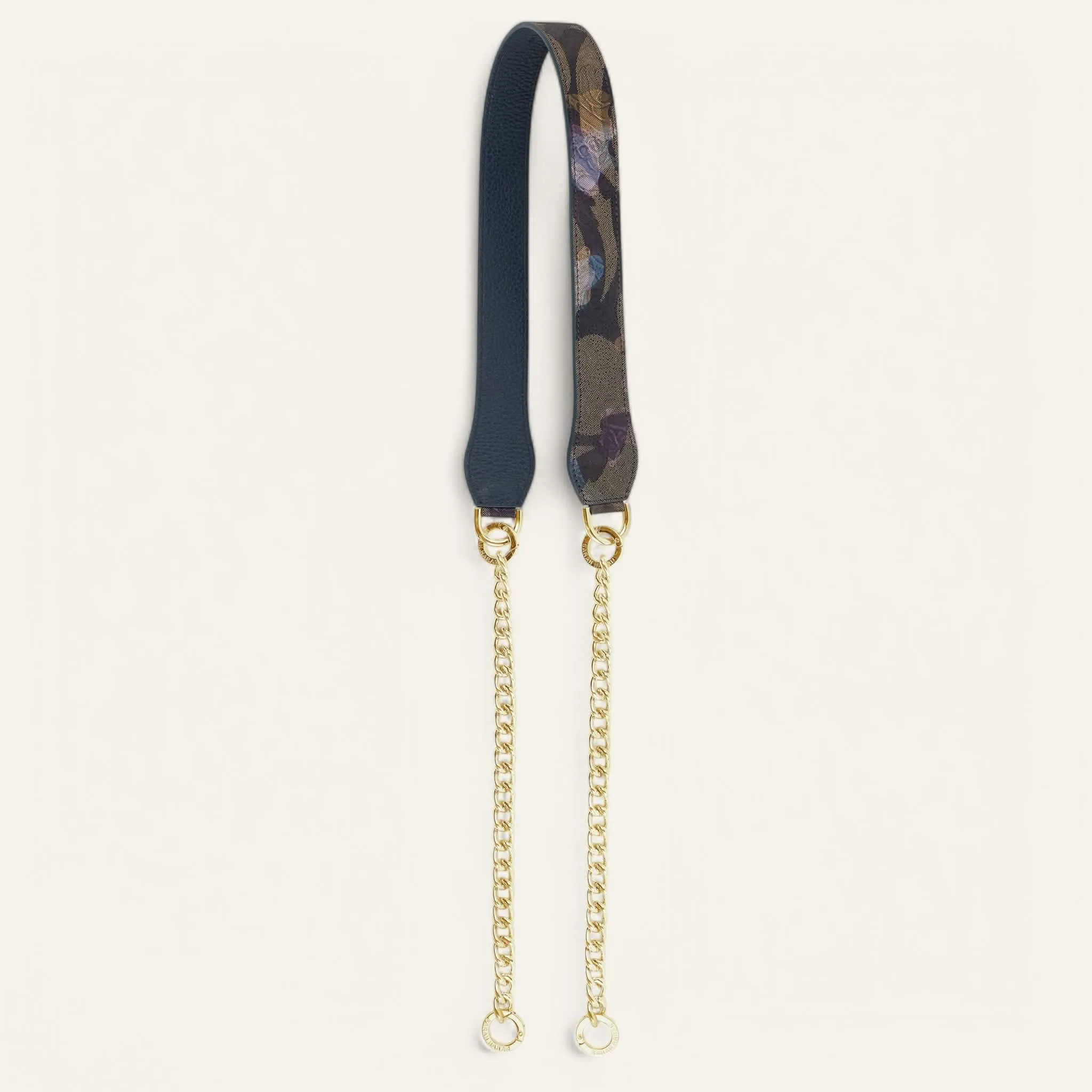 Gemini Strap | Enchanted Forest Space with Gold hardware