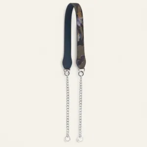 Gemini Strap | Enchanted Forest Space with Silver hardware