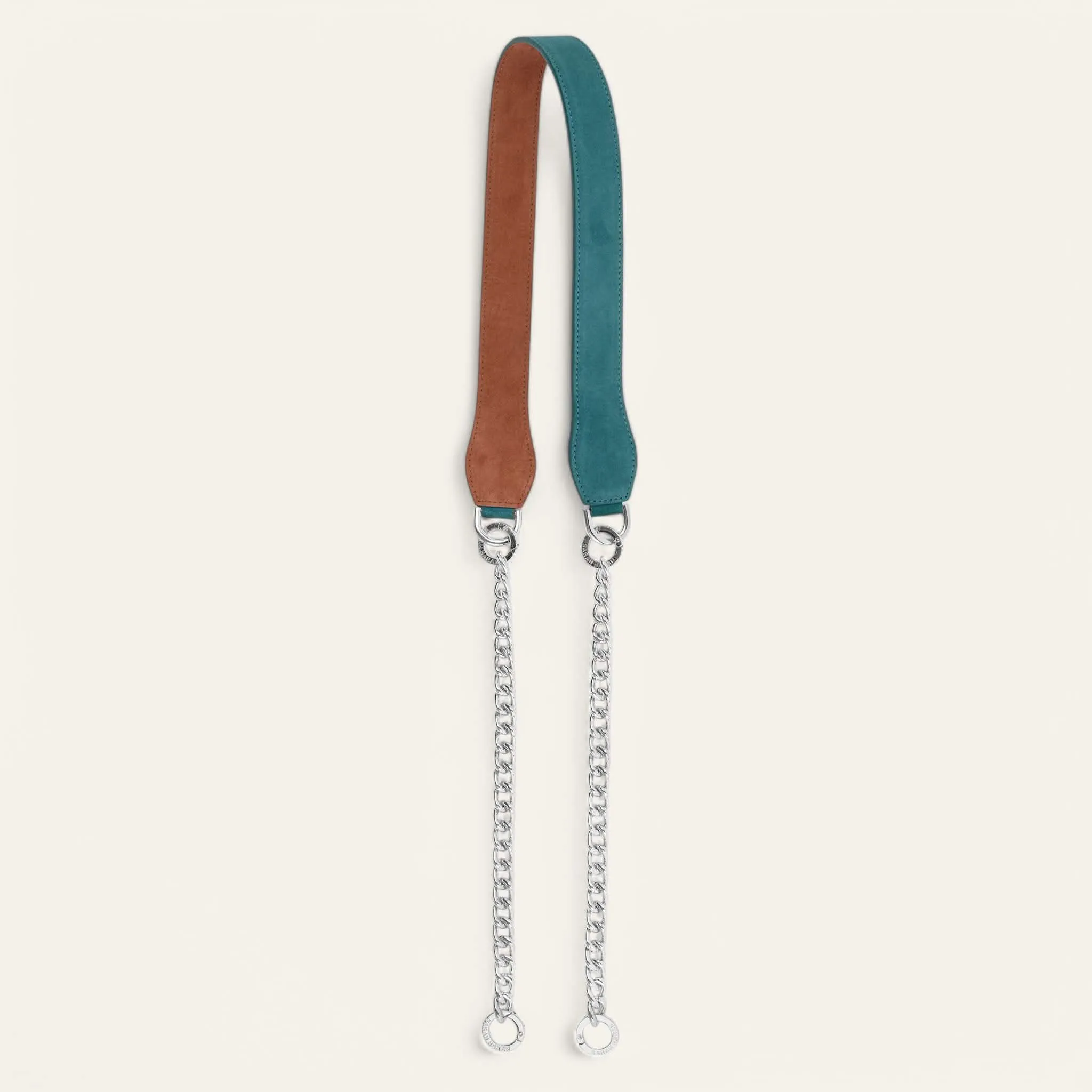 Gemini Strap | Petrol Rust with Silver hardware