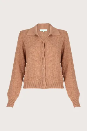 Genie Buttoned Brown