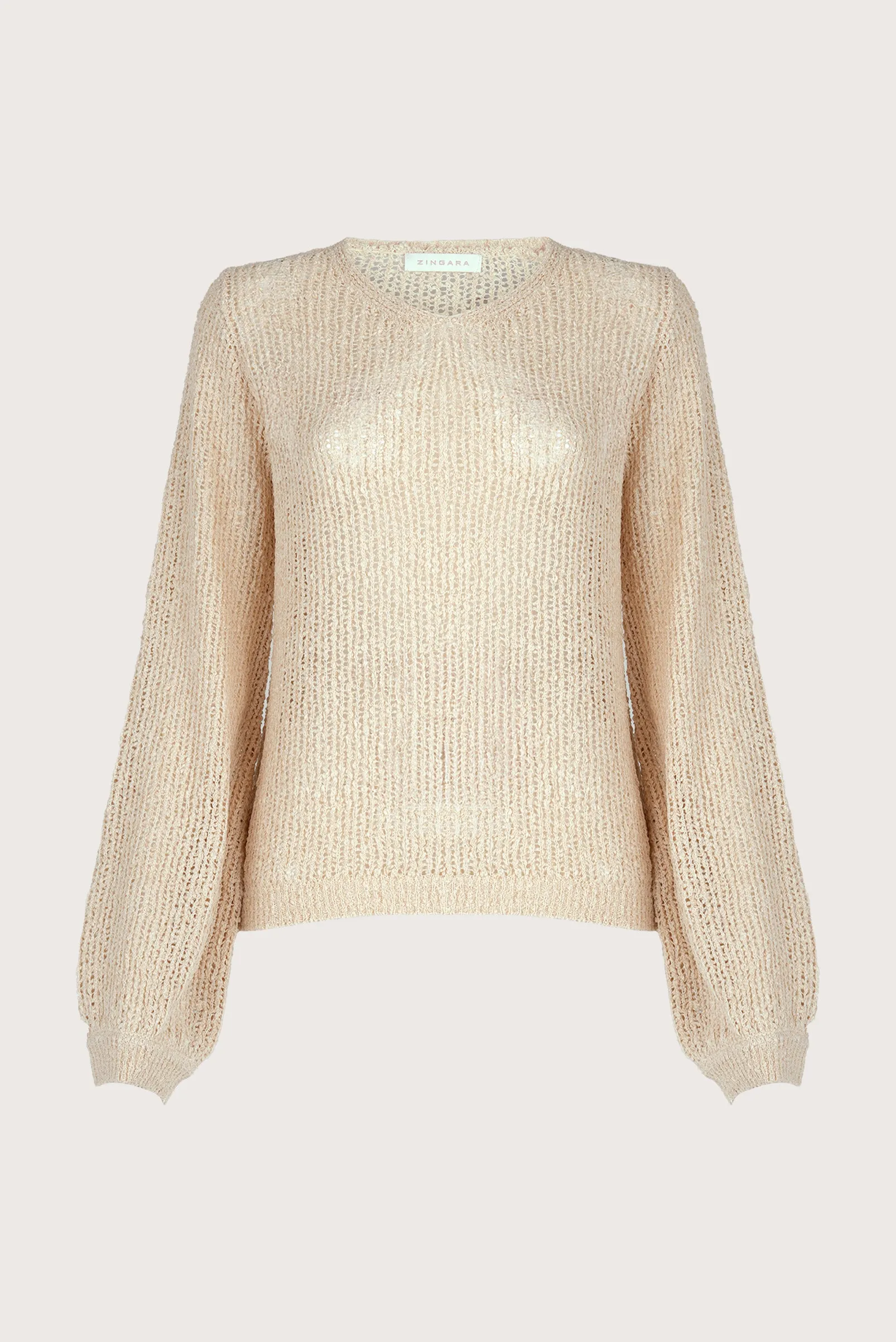 Genie V Neck Ivory