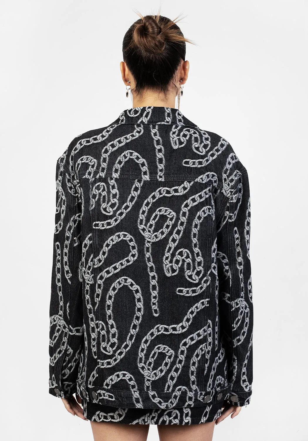 GROUNDED OVERSIZED DENIM JACKET