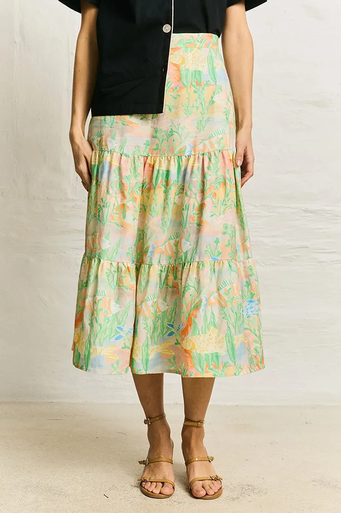 Helmstedt Viola Under The Sea Skirt