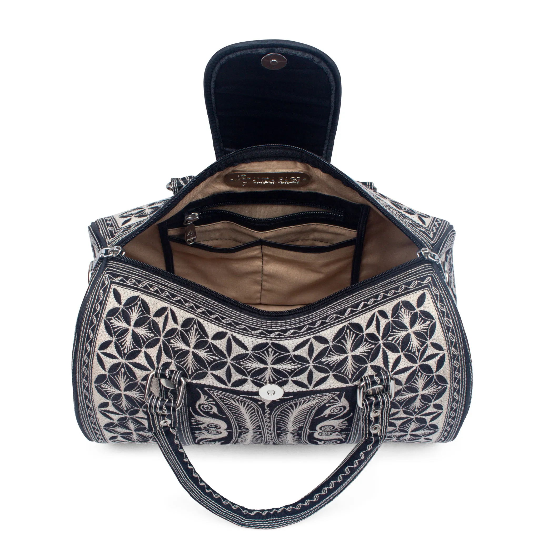 Hitam Barrel Bag