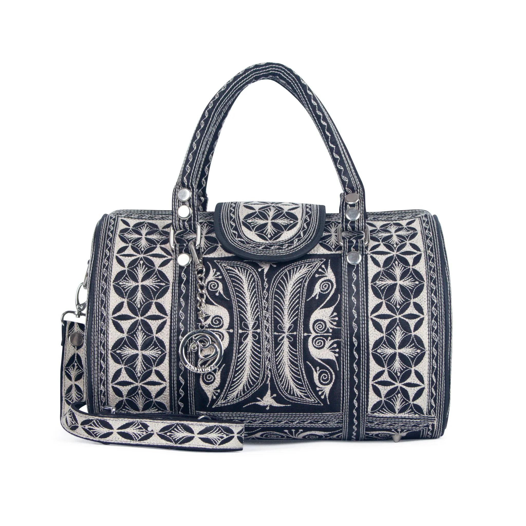 Hitam Barrel Bag