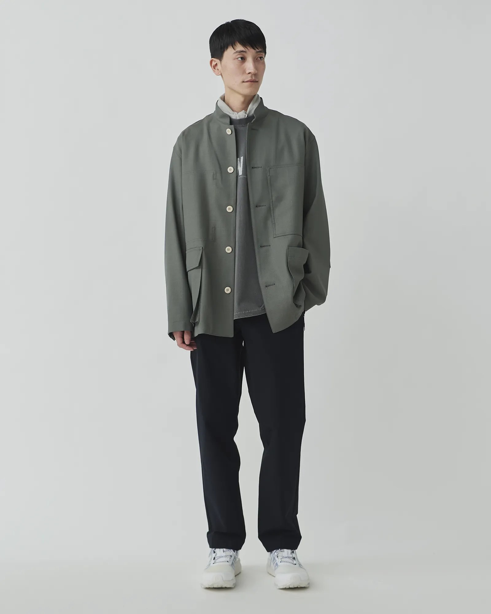 Hybrid Wool Utility Jacket