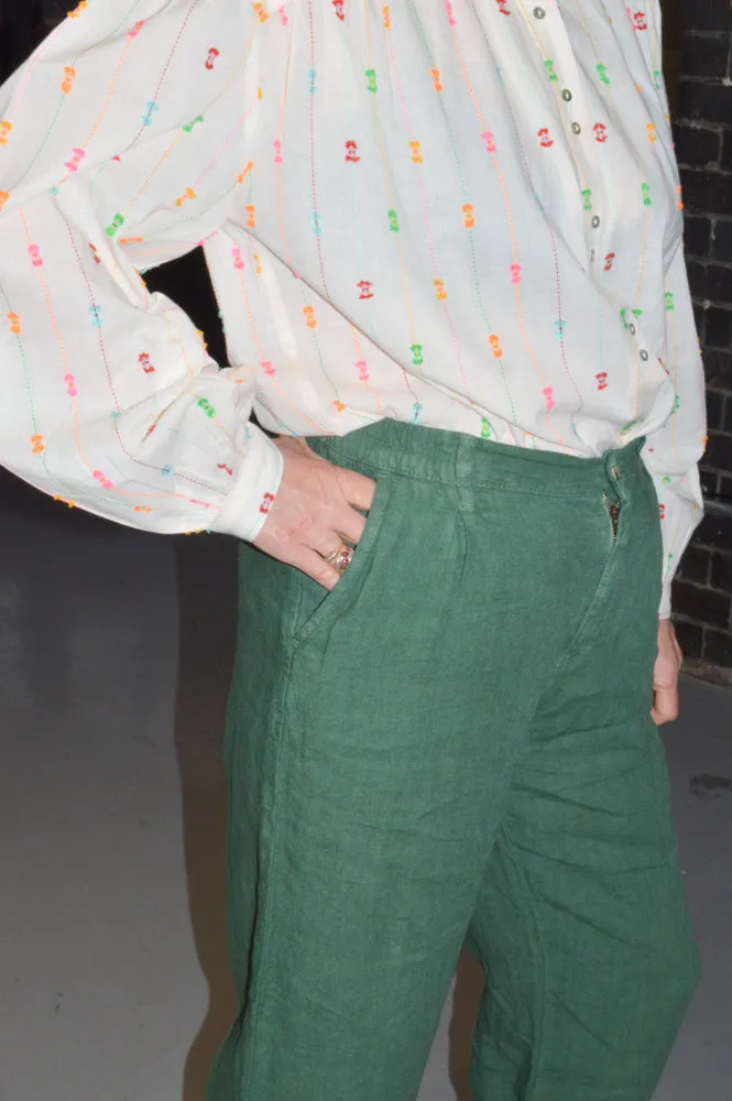 Indi & Cold Jared Esmerelda Green Trousers