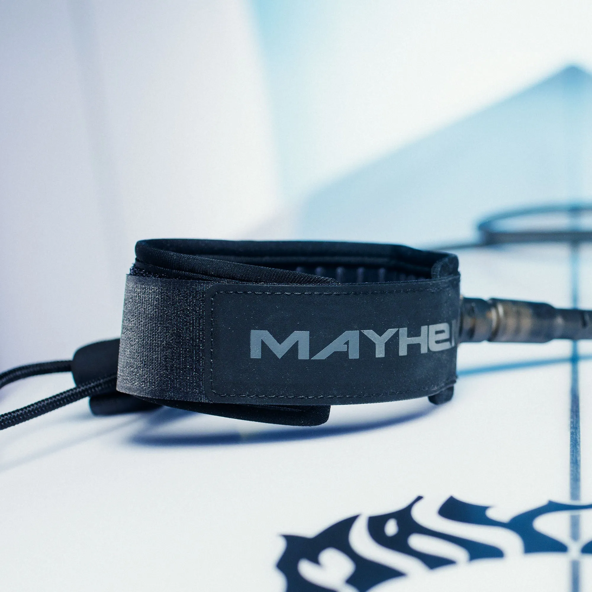 Kainui Plus Leash 6Ft X 1/4In X Mayhem - Mayhem Black