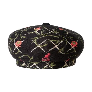 KANGOL TAPESTRY JAX BERET_BLACK FLORAL_L