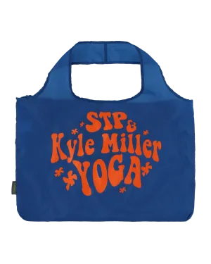 Kyle Miller Yoga Packable Tote Bag Blue