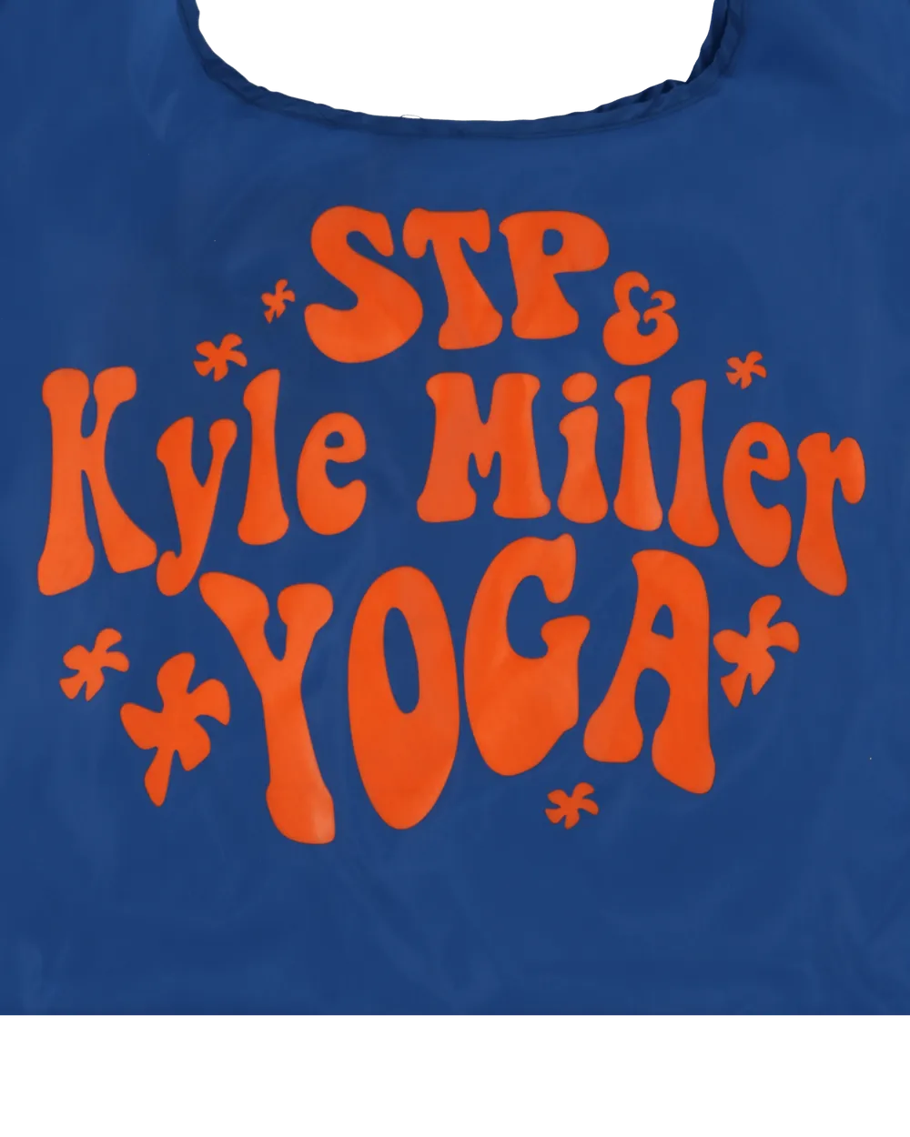 Kyle Miller Yoga Packable Tote Bag Blue