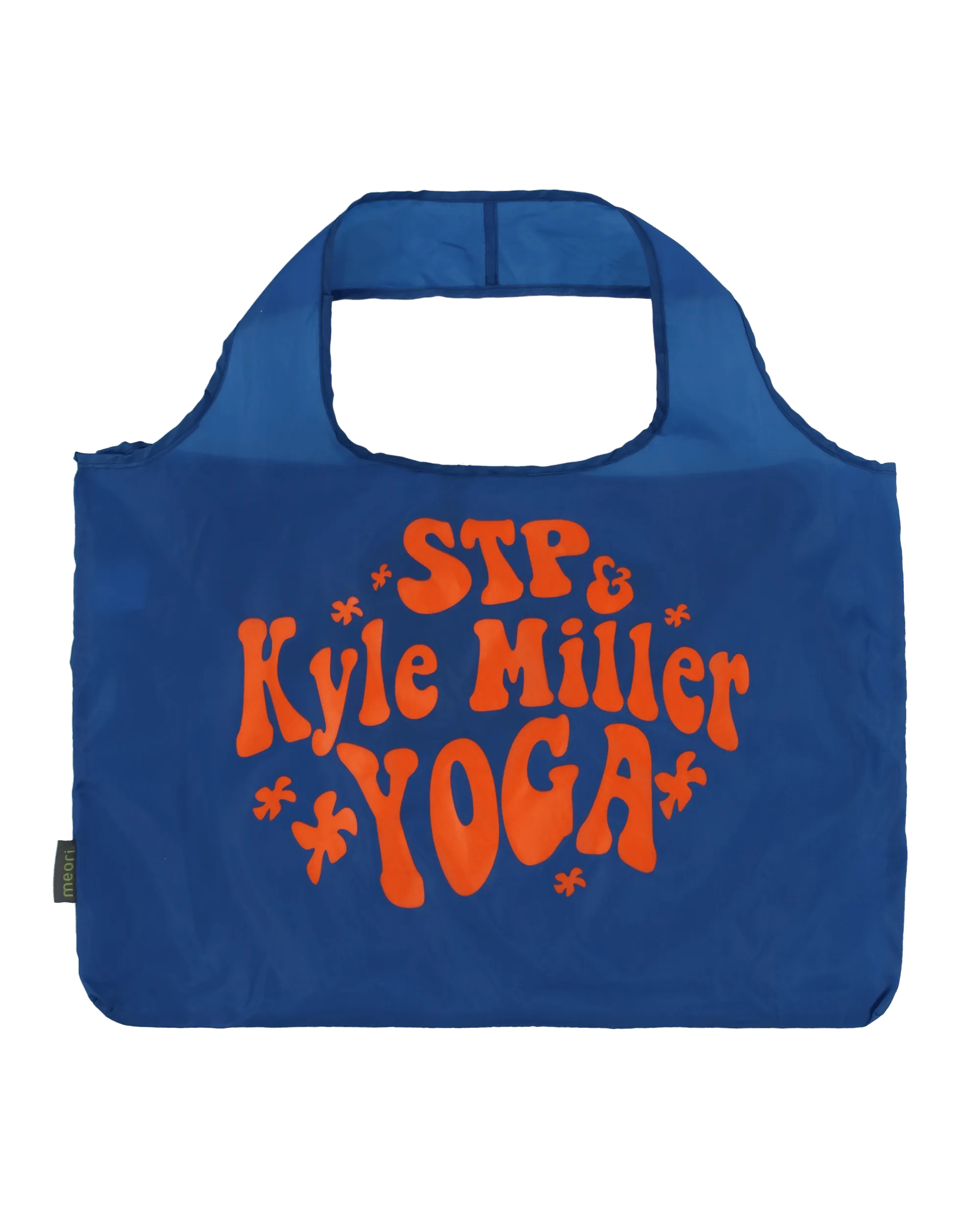 Kyle Miller Yoga Packable Tote Bag Blue
