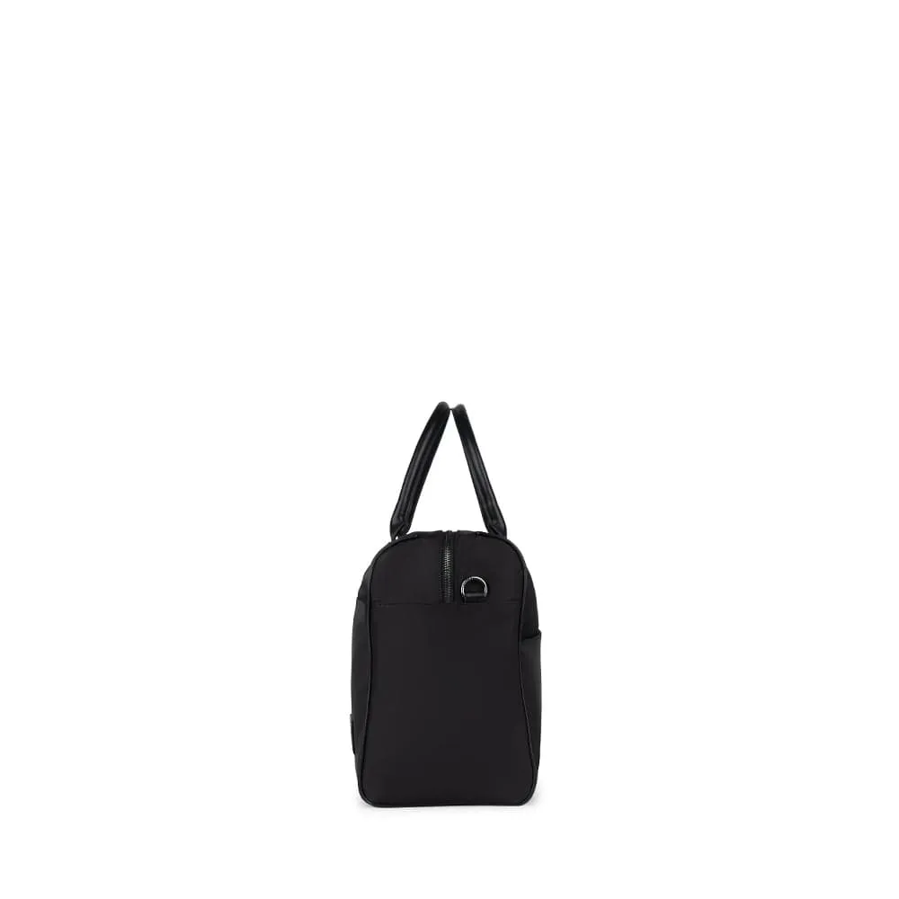 Le London - Petit sac de voyage en nylon recyclé noir