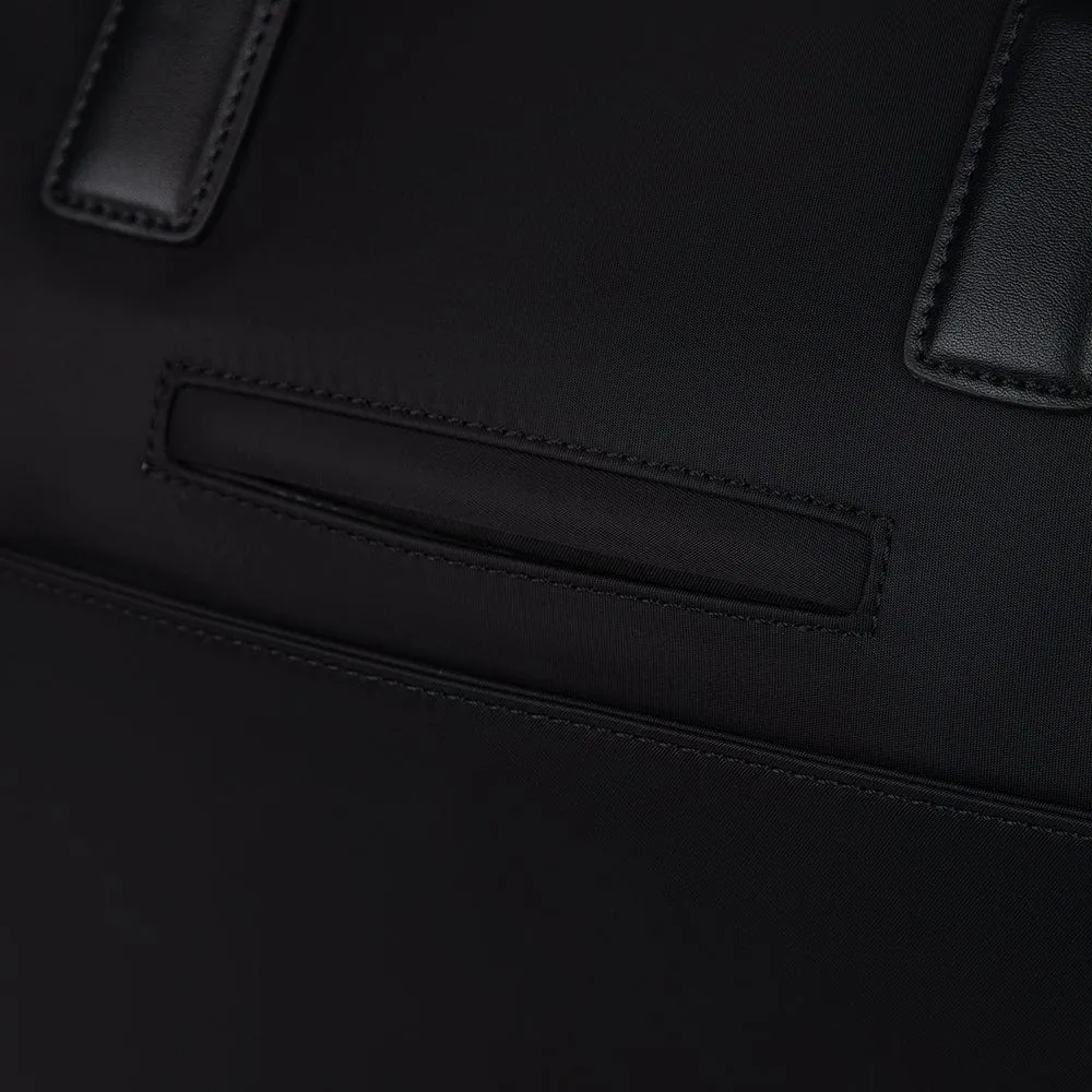 Le London - Petit sac de voyage en nylon recyclé noir