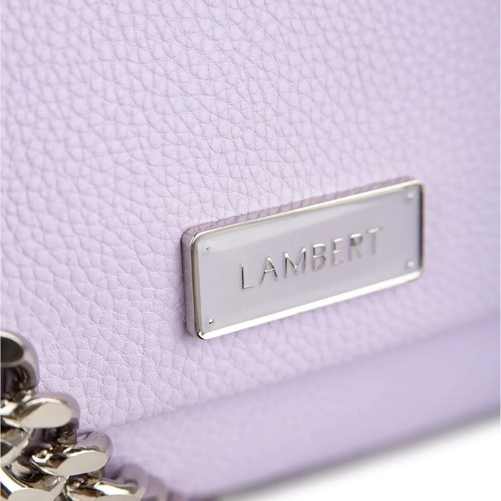 Le Valeria - Sac à main 3-en-1 en cuir vegan lavender