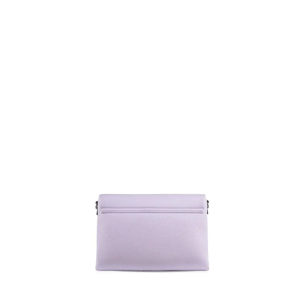 Le Valeria - Sac à main 3-en-1 en cuir vegan lavender