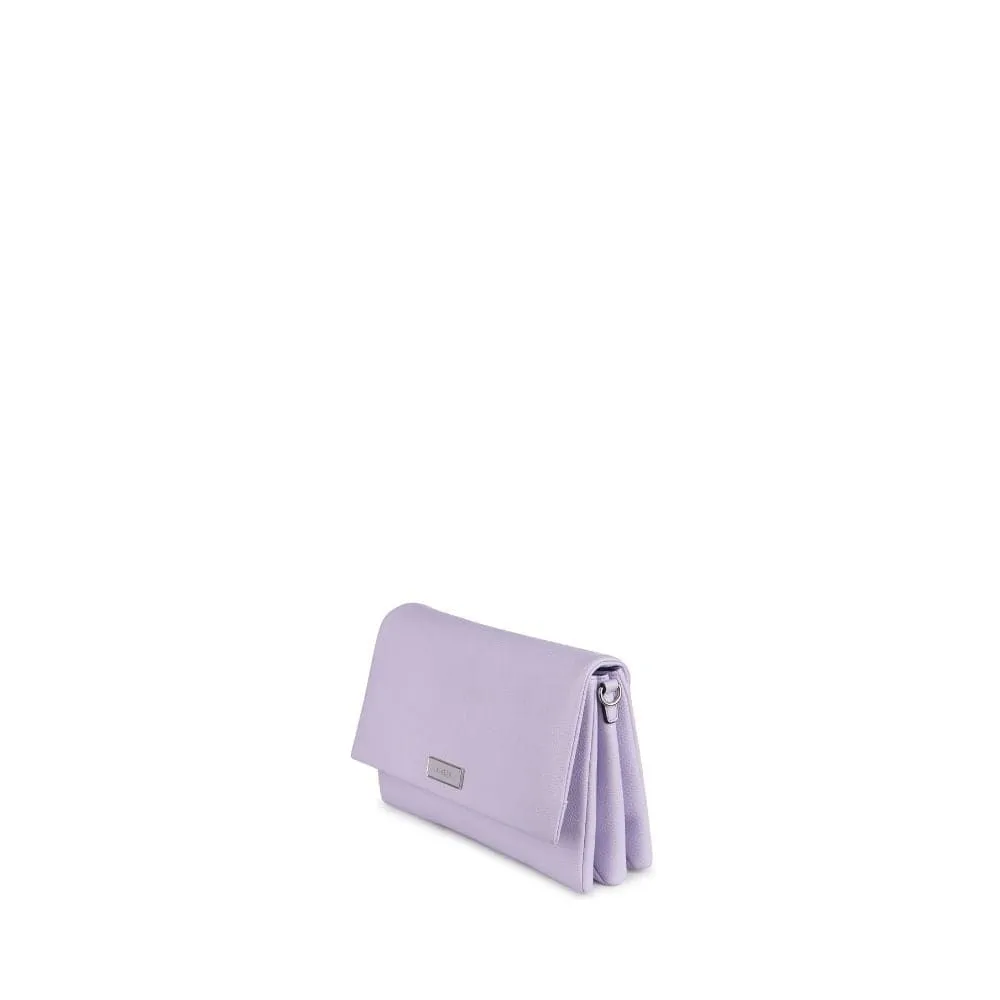 Le Valeria - Sac à main 3-en-1 en cuir vegan lavender