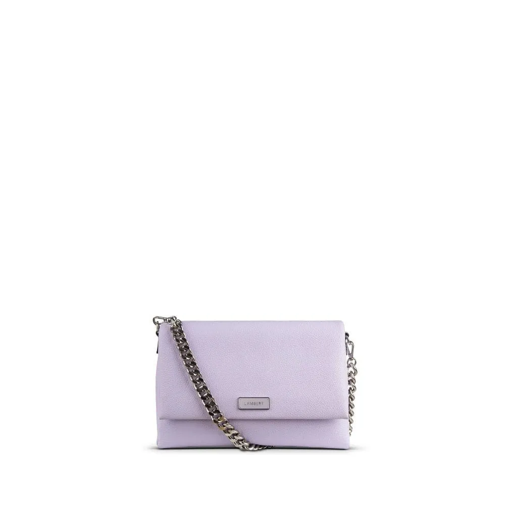 Le Valeria - Sac à main 3-en-1 en cuir vegan lavender