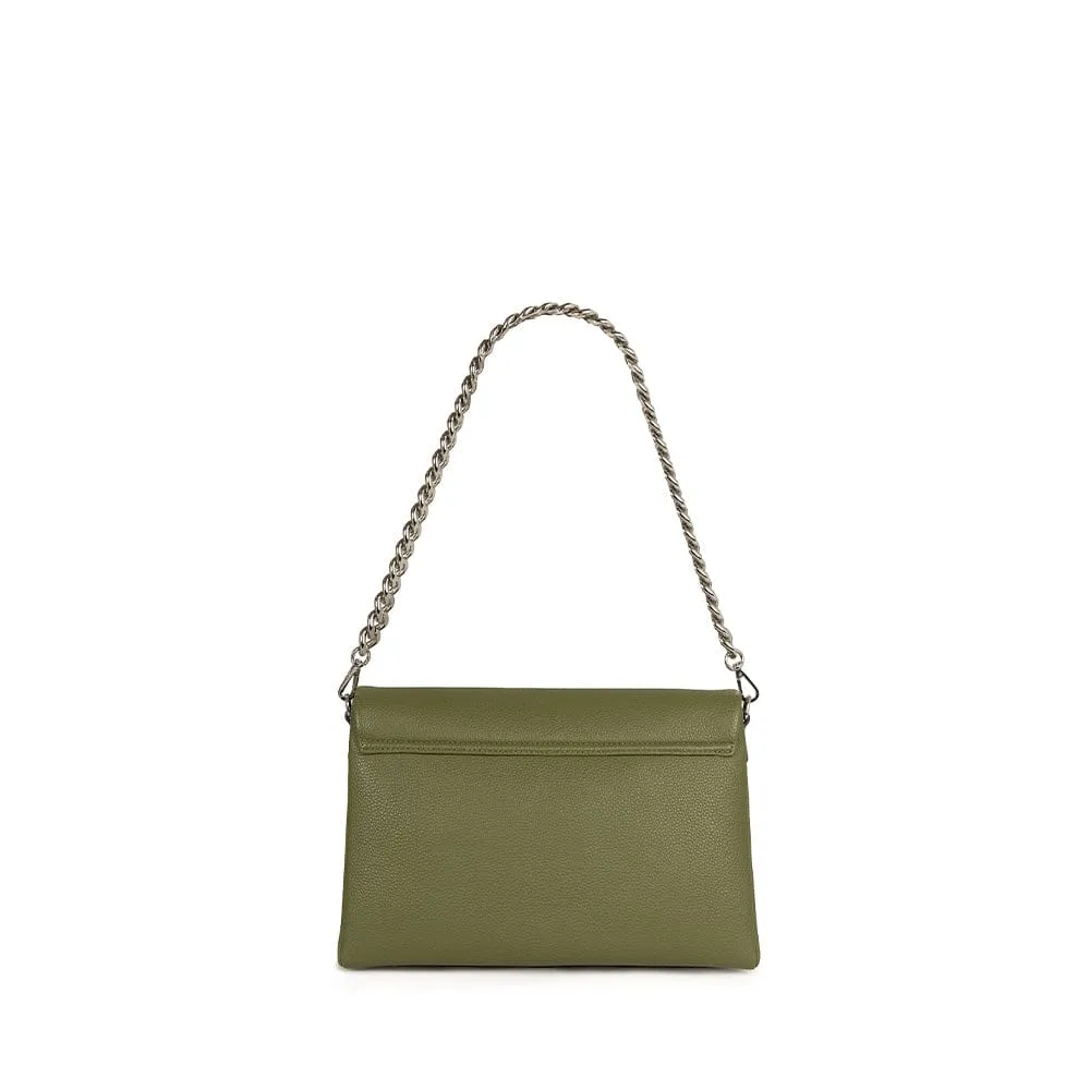 Le Valeria - Sac à main 3-en-1 en cuir vegan olive