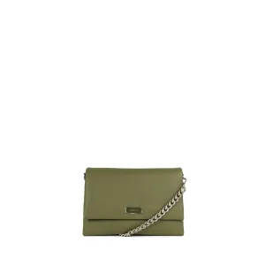 Le Valeria - Sac à main 3-en-1 en cuir vegan olive